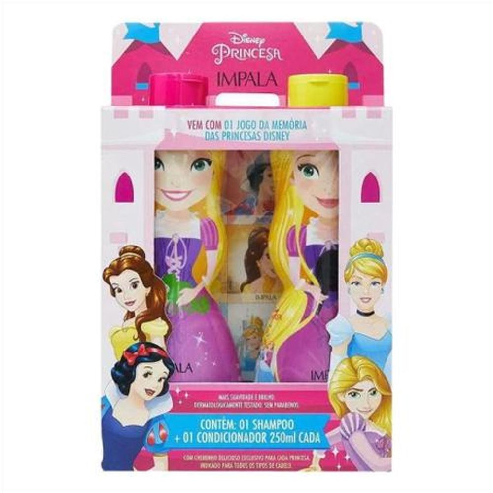 KIT PRINCESA RAPUNZEL SH+COND 250ML - IMPALA KIT PRINCESA RAPUNZEL SH+COND 250ML - IMPALA