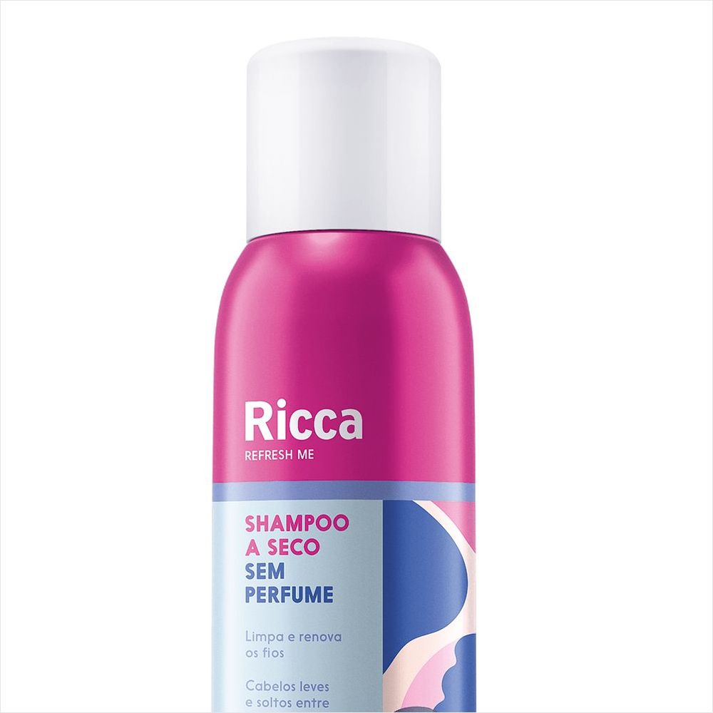 SHAMPOO A SECO SEM PERFURME 150ML - RICCA SHAMPOO A SECO SEM PERFURME 150ML - RICCA