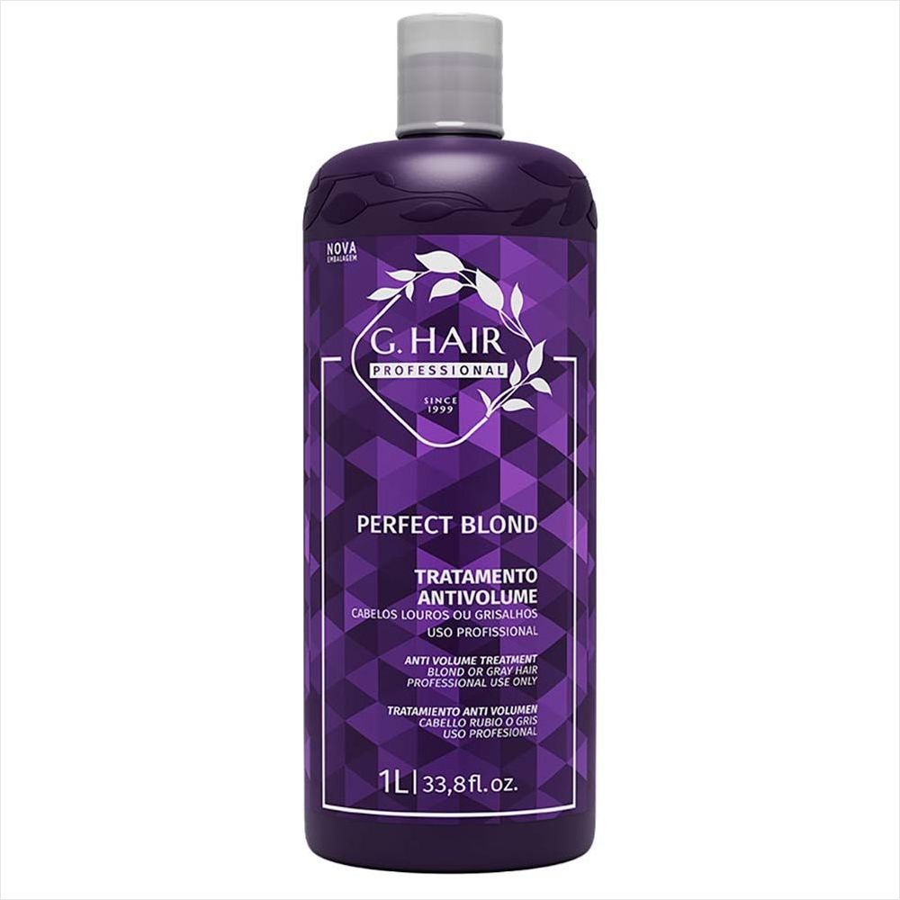 Tratamento Antivolume G.Hair Perfect Blond 1L Tratamento Antivolume G.Hair Perfect Blond 1L