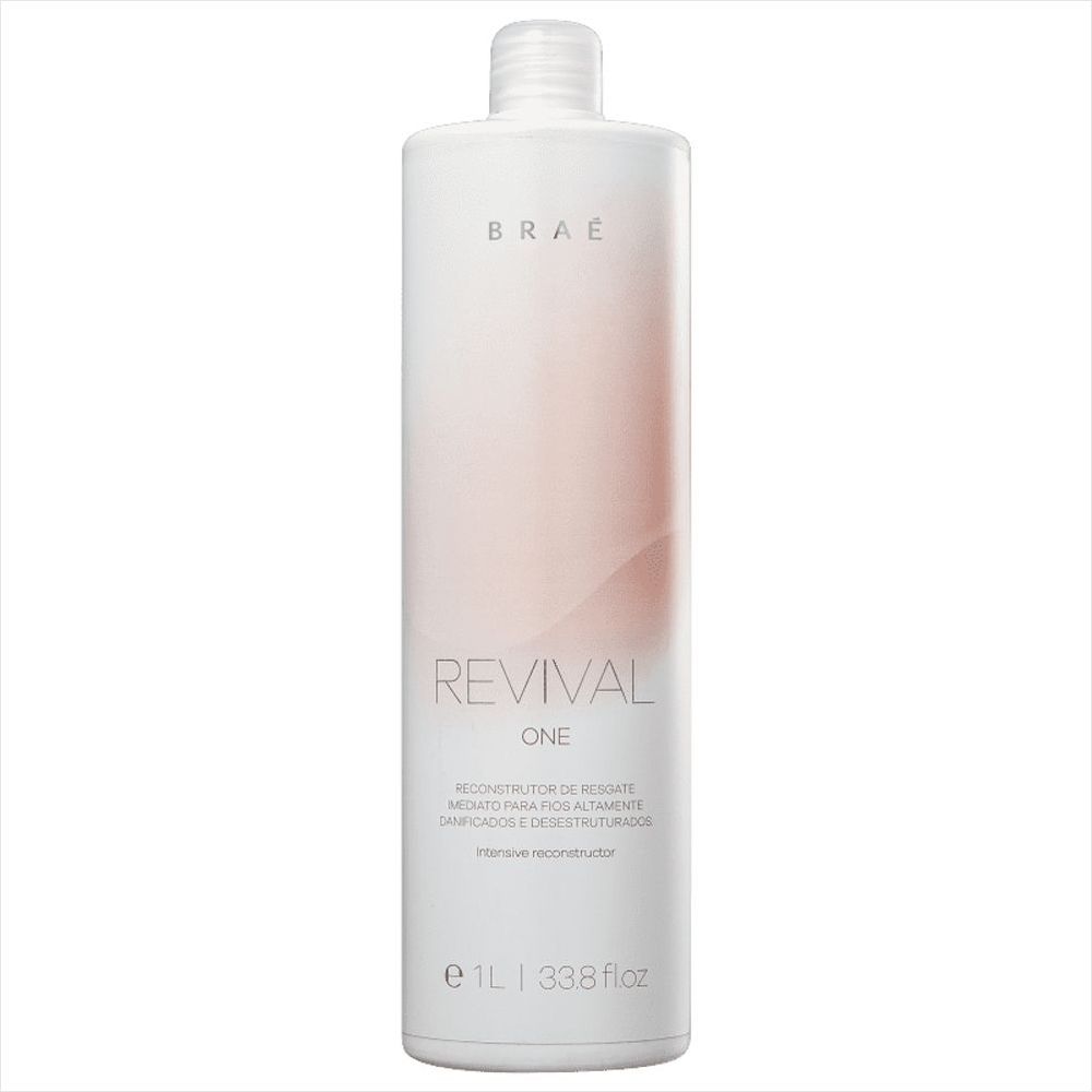 Tratamento Braé Revival One Reconstrutor Intensivo 1000ml Tratamento Braé Revival One Reconstrutor Intensivo 1000ml