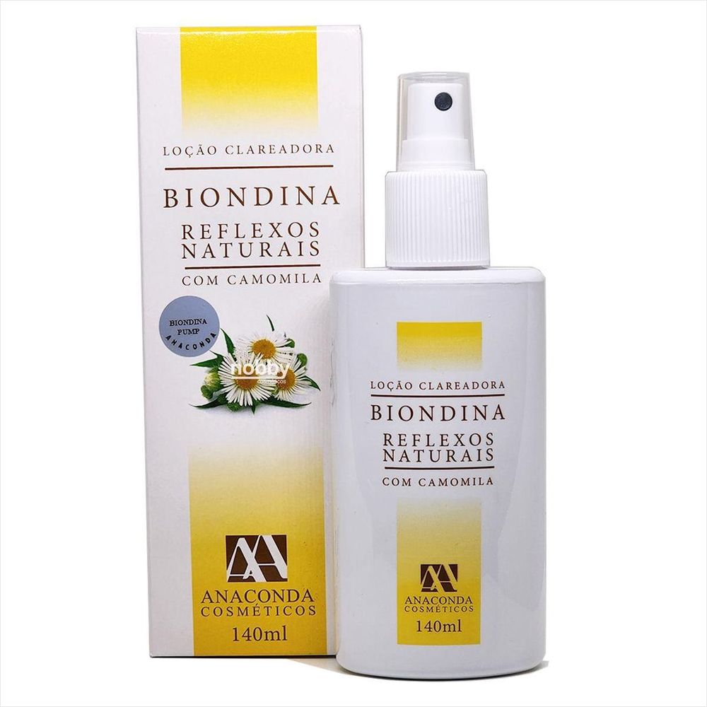 Loção Clareadora Anaconda Biondina 140ml Loção Clareadora Anaconda Biondina 140ml